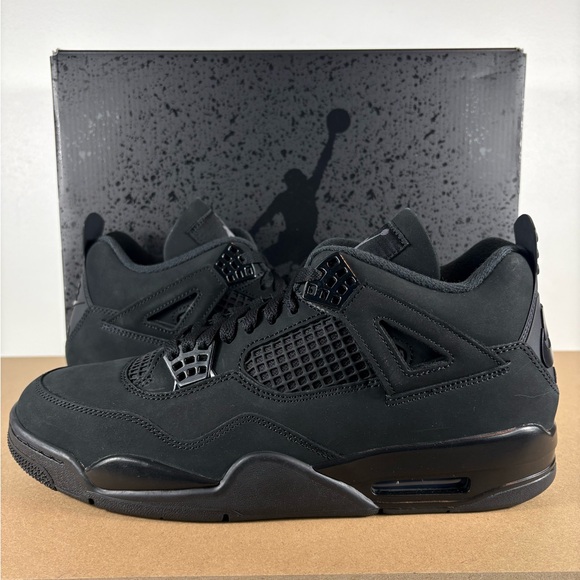 Nike Air Jordan 4 Black Cat 2025 FV5029-010 Brand New In Box Size 8-13